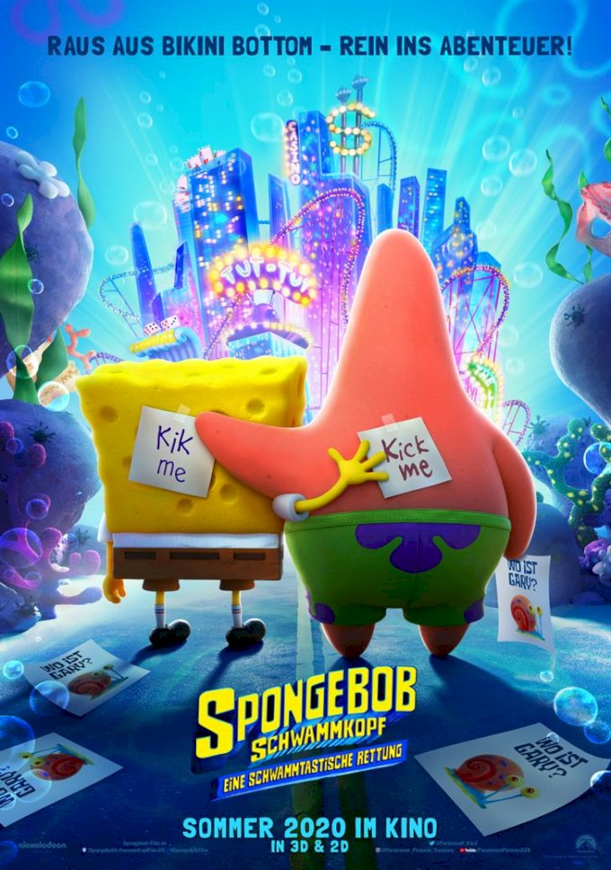 Plakat: SpongeBob Schwammkopf: Eine schwammtastische Rettung